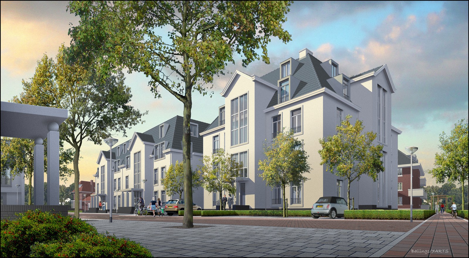 Parkstaete Loon op Zand Type D+G Appartementen